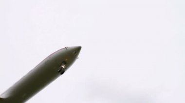 Jet uçak iniş ve alma kapalı
