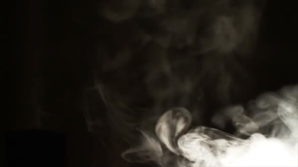 Эффект дымного тумана — стоковое видео