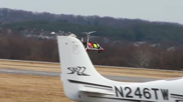Helicoter 起飞 — 图库视频影像