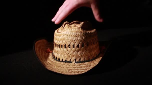 Sombrero de vaquero — Vídeo de stock