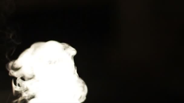 Вплив Димового Туману Темний Фон — стокове відео