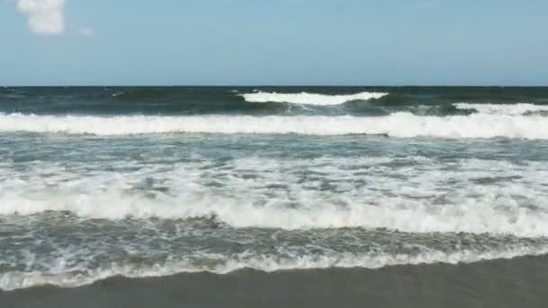 Vista das Ondas Oceânicas — Vídeo de Stock