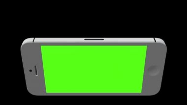 Yeşil ekran ile akıllı telefon animasyon