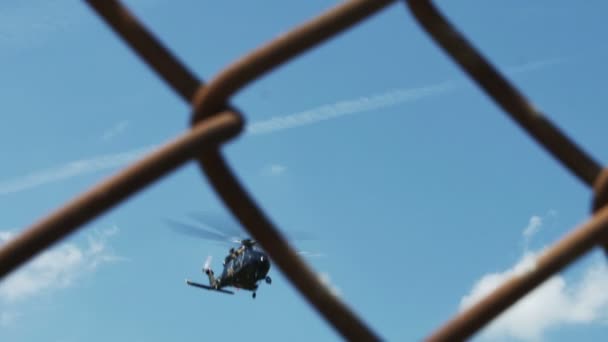 Hélicoptère Transport aérien Personne blessée — Video