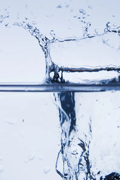 Sprays, Tropfen und Wasserspritzer — Stockfoto