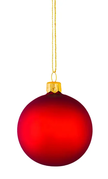 Christmas Ball Isolated White Background — Stock Photo, Image