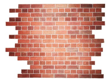 Eski grunge kırmızı tuğla duvar dokusu, blok, arkaplan resmi