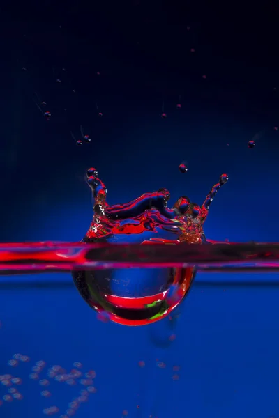 Water. Drops. Spray. Wavelets. — Stock Photo, Image