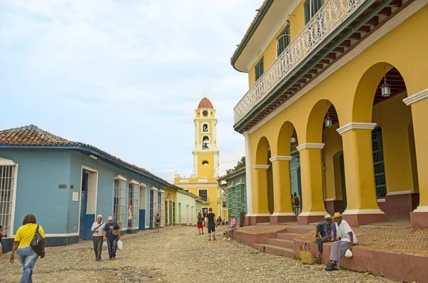 En gata i Trinidad, Kuba — Stockfoto