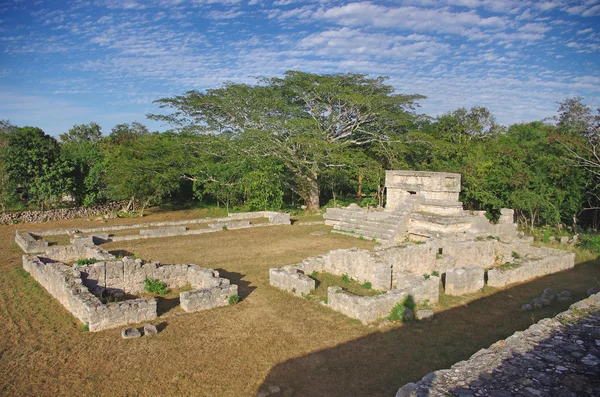 Ruiny mayského města dzibilchaltun — Stock fotografie