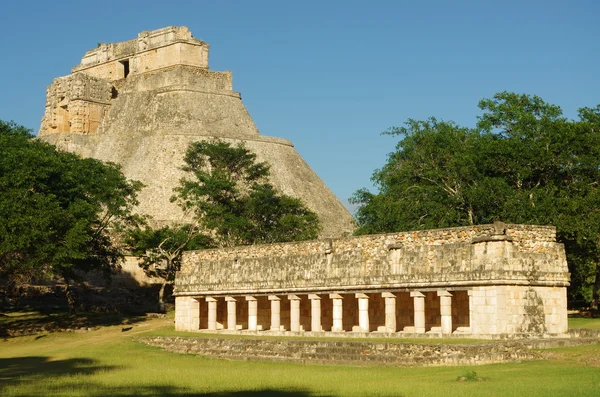 Uxmal ville maya, Yucatan, Mexique — Photo