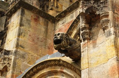 Gotik rosslyn chapel çirkin yaratık