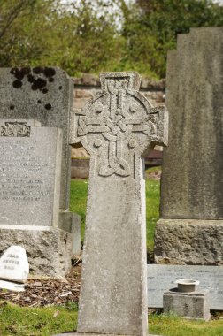 Mezarlık Kelt haçı 