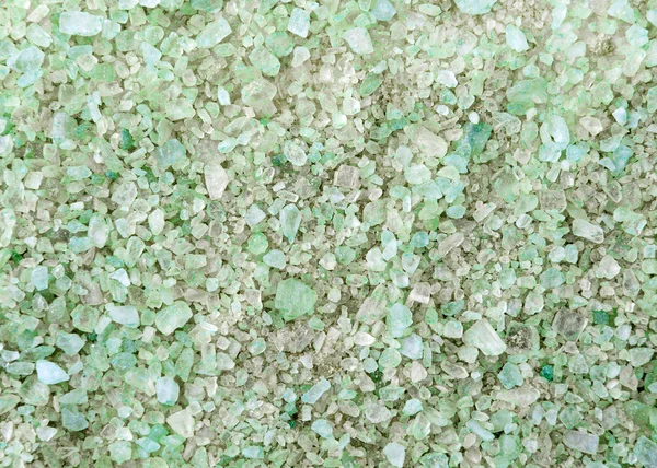 Banheira de hidromassagem cristais de sal textura de fundo — Fotografia de Stock