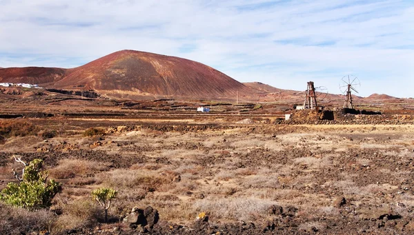 Salinas de los Agujeros, Lanzarote — Stock Photo, Image