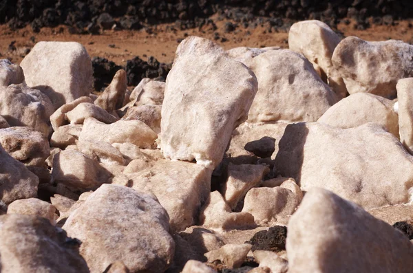 Pinkt sea salt blocks — Stock Photo, Image