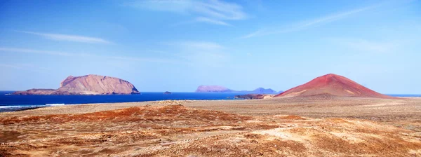 Archipelago Chinijo panoramic view — Stock Photo, Image