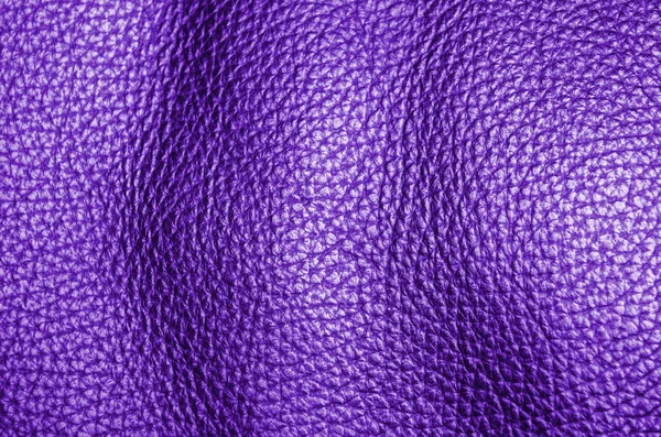 Textur aus lila Leder — Stockfoto