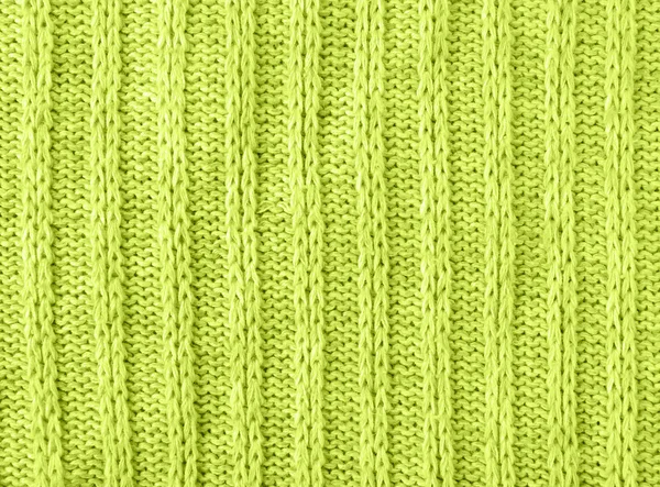 Olivgrüne Strickwaren Textur Hintergrund — Stockfoto