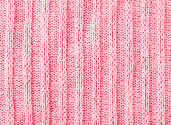 Maglieria texture rosa sfondo — Foto Stock