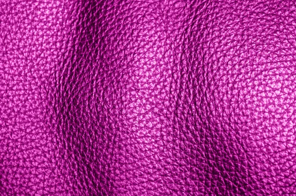 Textur aus rosa Leder — Stockfoto