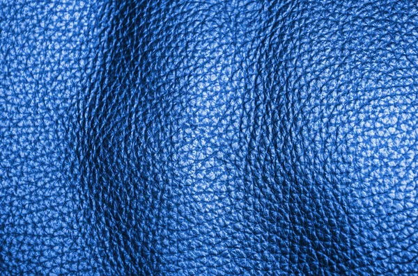 Black leather texture — Stock Photo, Image