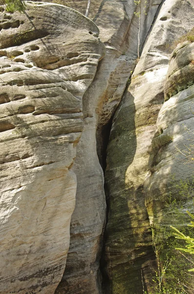 Monadnock rocks in Skalne Mesto Ardspach República Checa — Fotografia de Stock