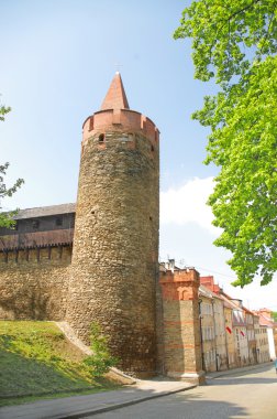 Leaning tower paczkow silesian City kuleler, Polonya