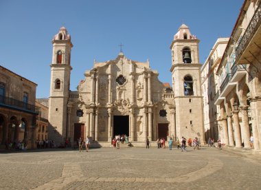 Havana Küba'da Cathedral