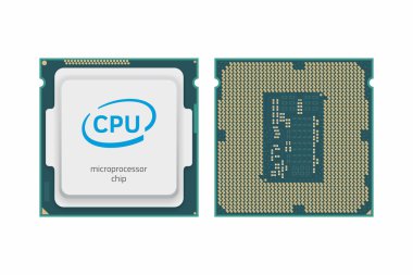 CPU gerçekçi vektör görüntü