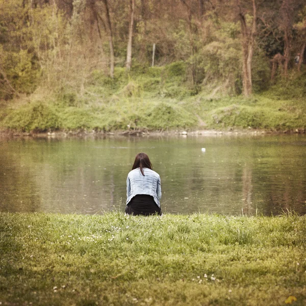 It's been a hard day — Stock Photo, Image