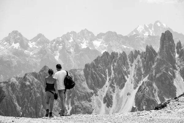 Birlikte trekking — Stok fotoğraf