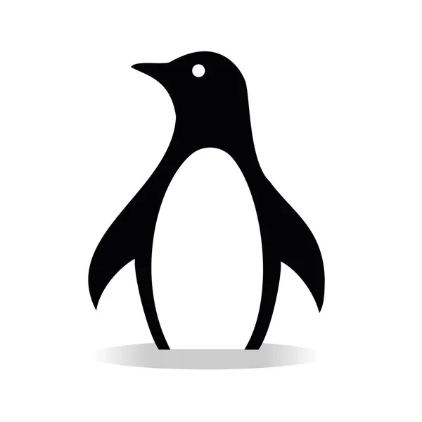 Cute penguin icon in flat style. Penguin Icon