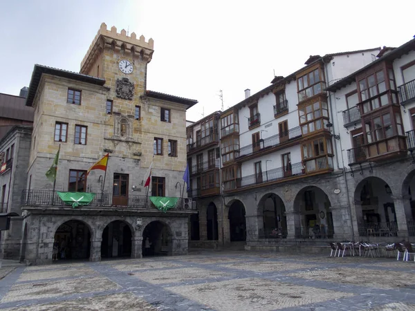 Castro Urdiales スペイン 2021年6月23日 スペインのカンタブリア州にあるCasa Consorial Town Hall ヨーロッパだ 横写真 — ストック写真