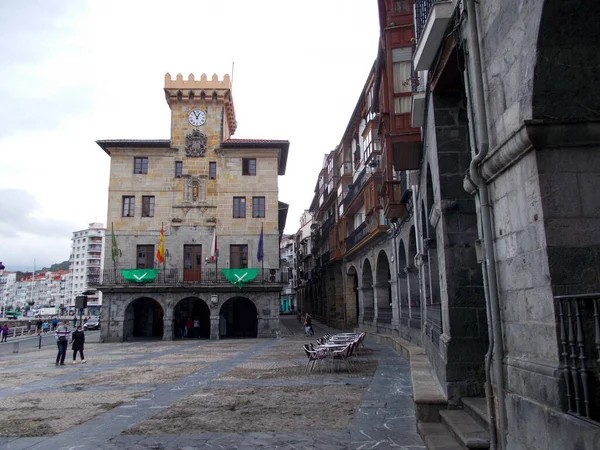 Castro Urdiales スペイン 2021年6月23日 スペインのカンタブリア州にあるCasa Consorial Town Hall ヨーロッパだ 横写真 — ストック写真