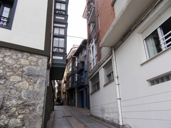 Calles Estrechas Municipio Mundaca Mundaka País Vasco Norte España Situado — Foto de Stock