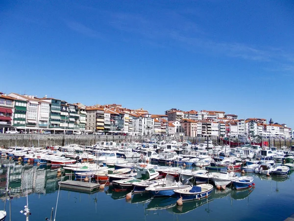 Porto Praia Município Lekeitio Lequeitio País Basco Norte Espanha Localizado — Fotografia de Stock