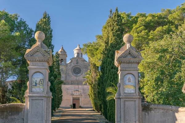 Fachada Principal Ermita Bonany Situada Isla Mallorca España — Foto de Stock