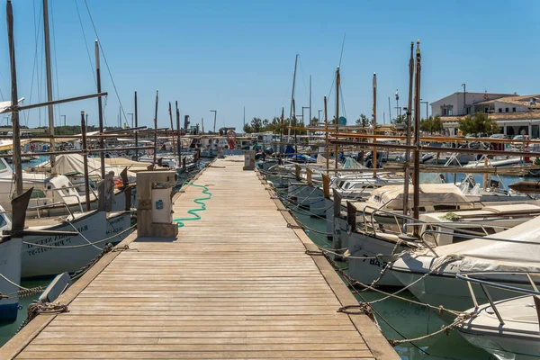 Colonia Sant Jordi Spain June 2021 General View Marina Mallorcan — Stock Photo, Image