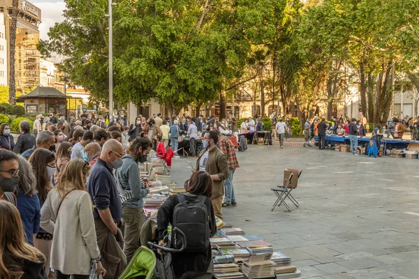 Palma Mallorca España Abril 2021 Fiesta Sant Jordi Día Del — Foto de Stock