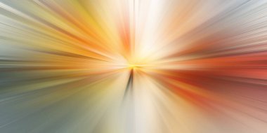 Ilık renklerde ışıl ışıl ışık patlaması soyut arkaplan