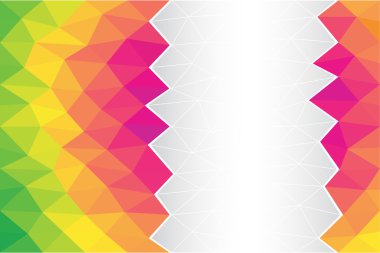 çok renkli düşük çokgen zemin