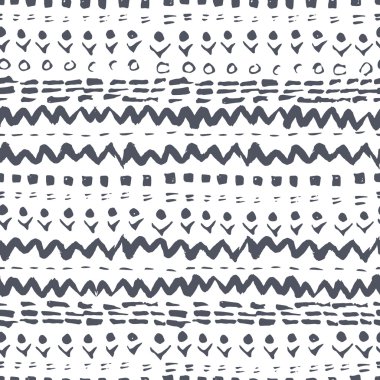 Siyah ve beyaz aztek desen Navajo tarzı. aztek soyut geometrik baskı. etnik hipster zemin. Bu duvar kağıdı, web sayfası arka plan, kumaş, kağıt, kartpostal için kullanılabilir. el çizilmiş.