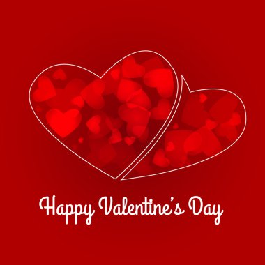 Sevgililer grunge kalp kalp ışıklarla Eps10 şeklinde