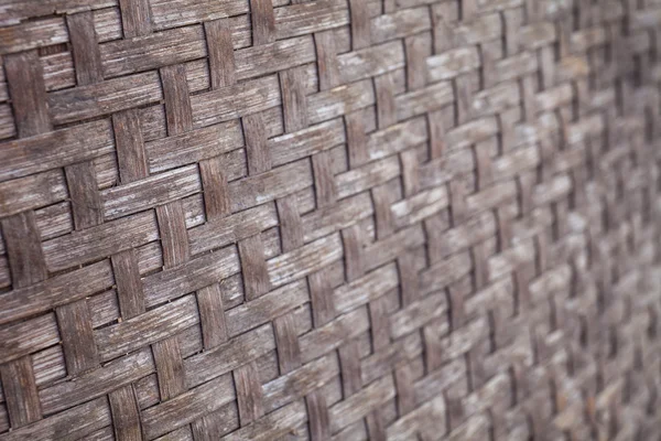 Vintage woven bamboo — Stock Photo, Image