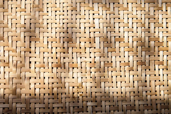 Vintage woven bamboo — Stock Photo, Image