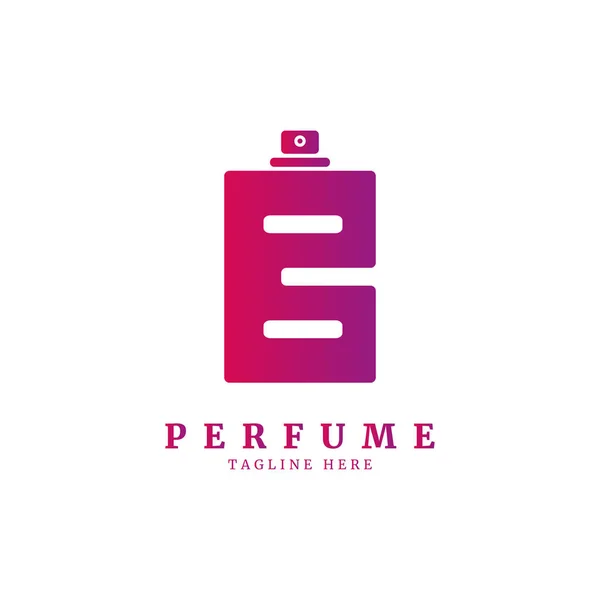 Intial Letter Perfume Abstract Logo Luxury Perfume Logo Design Concept — Stock Vector