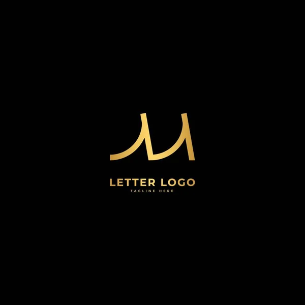 Γράμμα Κομψός Φορέας Λογότυπου Μινιμαλιστικό Λογότυπο — Διανυσματικό Αρχείο