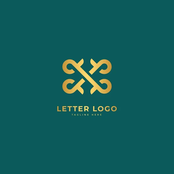 Γράμμα Κομψό Διάνυσμα Λογότυπου Μινιμαλιστικό Λογότυπο — Διανυσματικό Αρχείο