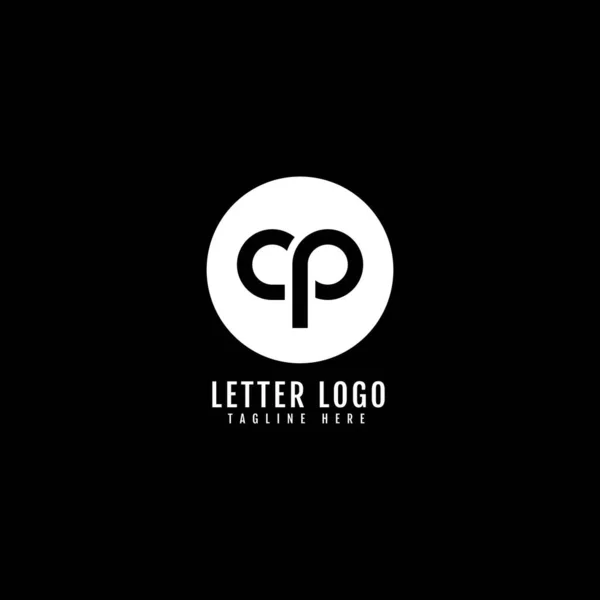 Kezdeti Levél Logotípus Cég Neve Monogram Design Vállalati Üzleti Logó — Stock Vector
